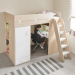 e스마트 하우스 벙커형 독서실책상 풀세트