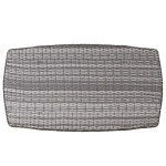 톡 라탄 강화유리 테이블