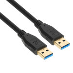 강원전자 넷메이트 USB3.1 AM-AM 케이블(블랙)