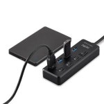 엑토 엑토 SPEED UP 4포트 USB 3.0 허브 (HUB-33)