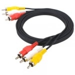 동양유통 오디오시너지 동양 AV 통합 3RCA 케이블 3mm