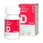 다나음 비타민D3 2000IU 130mg x 60캡슐