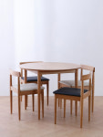 마론 원목 원형 테이블 Marron Round
