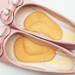 스웨이드 실리콘 반달 아치형 깔창 HSN45