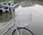 정통 스테인리스 차바구니 자전거 차바구니 전기차 바구니 시티 앞 차바구니 대형 차바구니