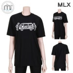 MLX 여자 비치웨어 베이직라인 프린팅 티셔츠 탑 수영복-DM 297