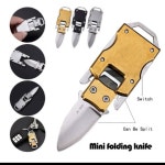 포켓 휴대용칼 키체인 edc 캠핑 서바이벌 야외
