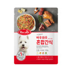 바우와우 바우와우 혼합간식 닭고기+연어+생선살+체다치즈
