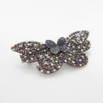 제이로렌 나비 크리스탈 자동핀 H0375 21