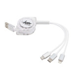 엠비에프 엠비에프 3 in 1 자동감김 충전케이블 (MBF-USB3IN1)
