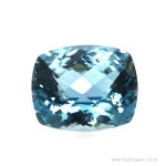 블루 토파즈 원석 파워스톤 25x20mm