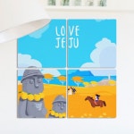 꾸밈 ib376-멀티액자 행복가득제주