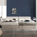 아씨방 카라 통마루 침대프레임 Q(퀸)