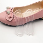 하이힐 뒷꿈치 실리콘 패드 일자형 HM0058