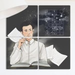 꾸밈 cf414-멀티액자 윤동주시인의별헤는밤