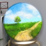 na 액자45R 푸른들판 824-LED