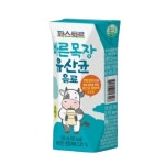 롯데푸드 파스퇴르 바른목장 유산균 음료 125ml