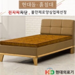 현대의료기 105S 황토볼 흙침대 S