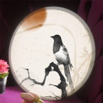 교보문고 꾸밈 nb 액자35R 길조까치 488-LED