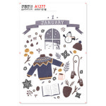 꾸밈인스 꾸밈인스스티커 1년1월 A1277
