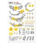 꾸밈인스 꾸밈인스스티커 봄노랑꽃컬렉션 A1138