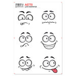 꾸밈인스 꾸밈인스스티커 표정이모티콘 A0770