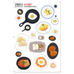 꾸밈인스스티커 딜리셔스푸드2 A1097