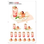 꾸밈인스 꾸밈인스스티커 딸기디저트09 A1066