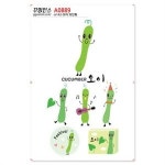 꾸밈인스 꾸밈인스스티커 오이의인화 A0889
