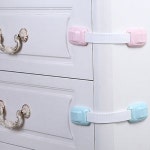 슬림형 문 서랍 잠금장치 안전장치