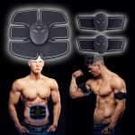 EMS 저주파 무선 복부마사지기 복근 운동기구 식스팩