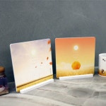 꾸밈 cc848-스탠드액자2P 가을에물들다2