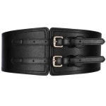 원피스 스웨터 가죽 와이드벨트 빅 넓은벨트 일반형 재킷 코트 와이드 - 기본형