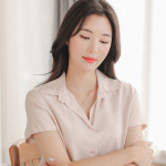 제이로렌 제이로렌 핑크골드 컷팅코인 목걸이 G0162