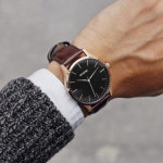 GC 남성 가죽시계 40시리즈 로즈골드 브라운 D-MT01-BLBR