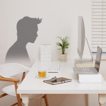 리버네트워크 넥시 심플 듀얼 모니터 받침대 NX-SMARTMS-05 1080mm