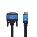 라인업시스템 랜스타 HDMI to DVI BLUE METAL 케이블 LS-HD2DVT