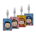 슈퍼베이비스 9종 사각프레임 가죽네임택