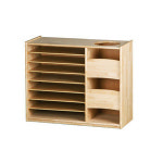 칭찬나라큰나라 자작원목 색상지정리장 JSAEK - 어린이집교구장 유치원교구장