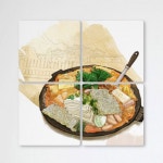 꾸밈 ib816-멀티액자 의정부부대찌개