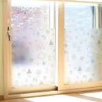 꾸밈 ci954-아기자기빌리지 글라스시트지