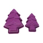 와인앤쿡 크리스마스 트리모양 실리콘몰드 2종세트