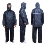 다회용 성인 남자 남성 방수 방수복 작업용 상하 우의 우비 비옷 레인 코트 고급 가방포함