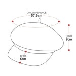 디꾸보 디꾸보 울 배색라인 꼭지 캡 방한모자 JAN322