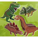 크래커플러스 공룡시리즈1 입체퍼즐