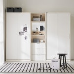 한샘 아임빅 슬라이딩 옷장 100cm 행거형 짧은옷장