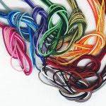 매듭끈 꼰소사 연결2마이상 60색 1 인견 전통 매듭 한복 노리개 팔찌 만들기
