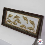 하이아트 하이아트 재복 황동 구어도 풍수인테리어 액자S HBJ-906