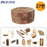 유니아트 천연나무조각 54종 27번 나무 원목판 재료