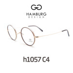 함부르크안경 C3 HAMBURG 동그란안경 김구안경 림락 모양 티타늄안경 함부르크디자인 코받침없는안경 H1057